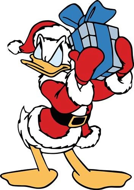 Christmas Donald Duck