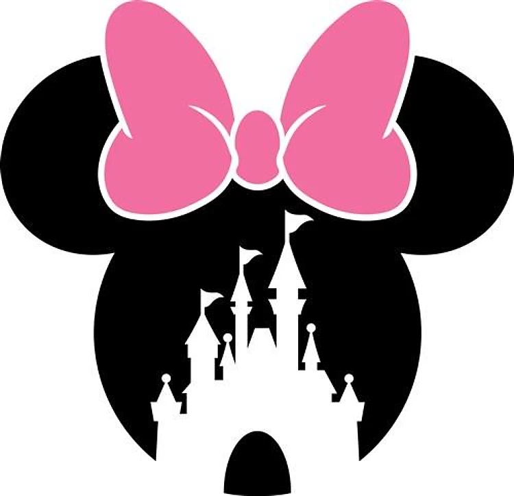 Minnie Mouse Castle SIhouette