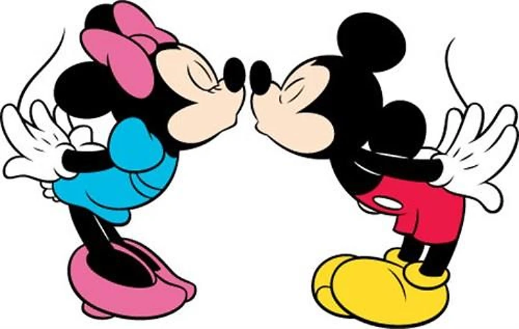 Micky & Minnie Kisses