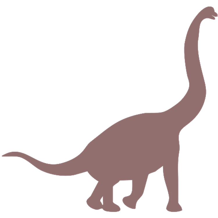 Brachiosaurus Silhoeutte