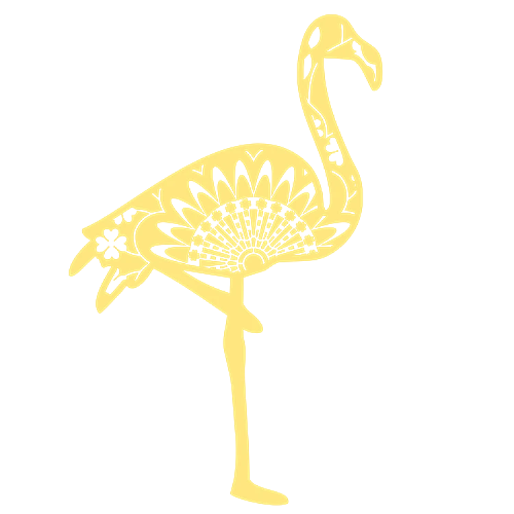 Flamingo & Mandala