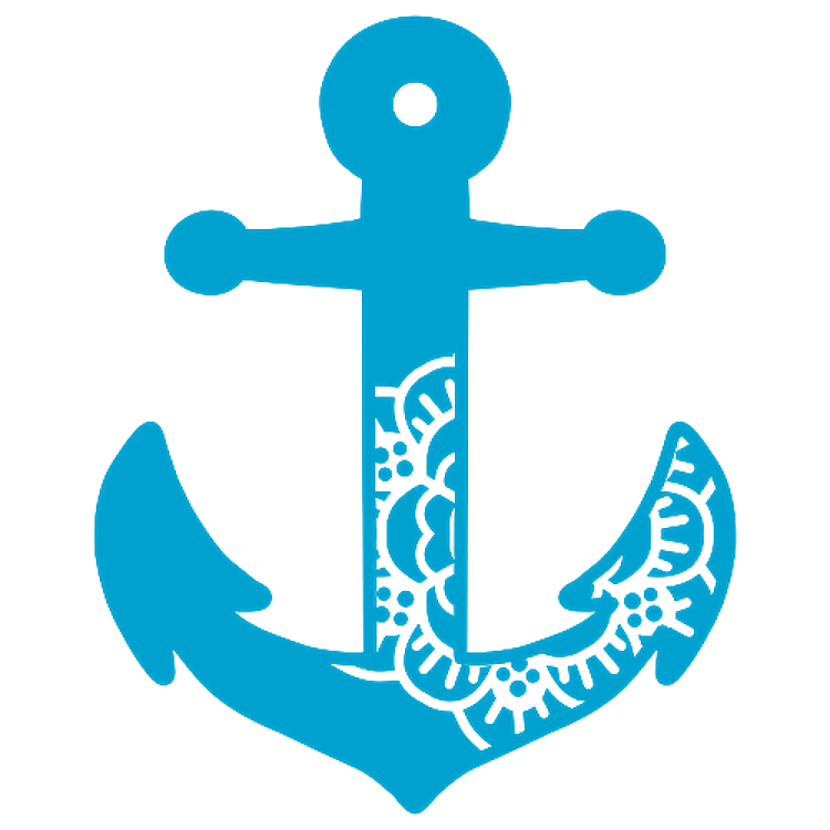 Anchor & Mandala Pattern