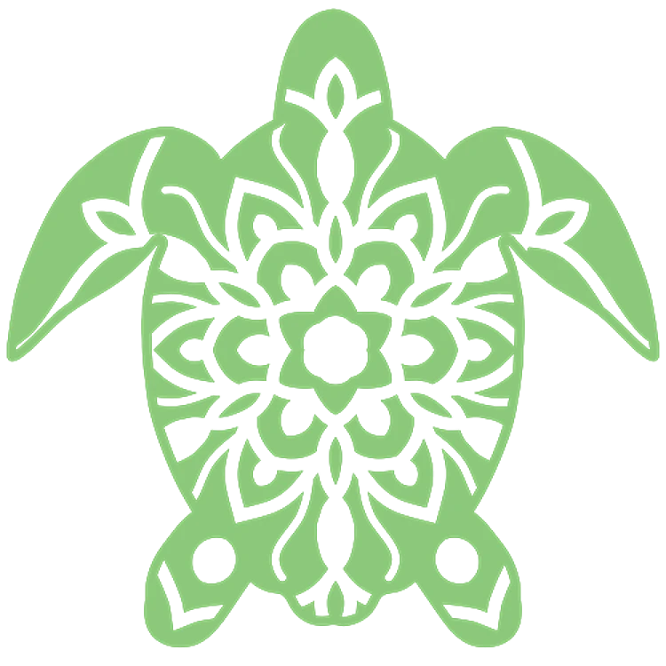 Turtle With Mandala