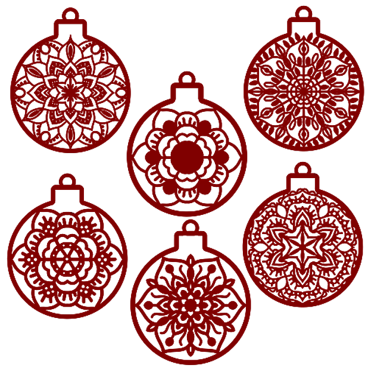 Mandala Ornaments