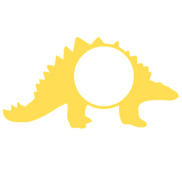 Stegosaurus Monogram