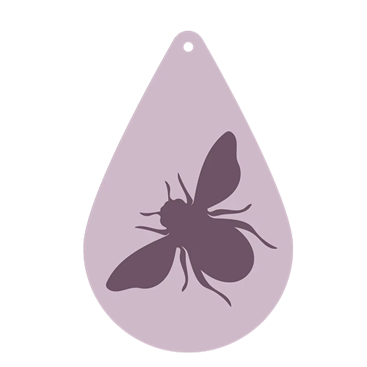 Bee Teardrop Earring