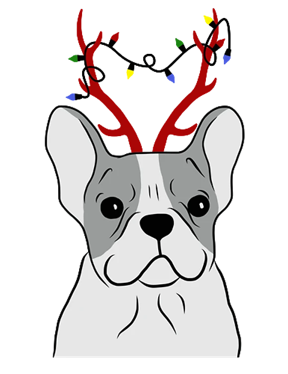 Christmas French Bulldog