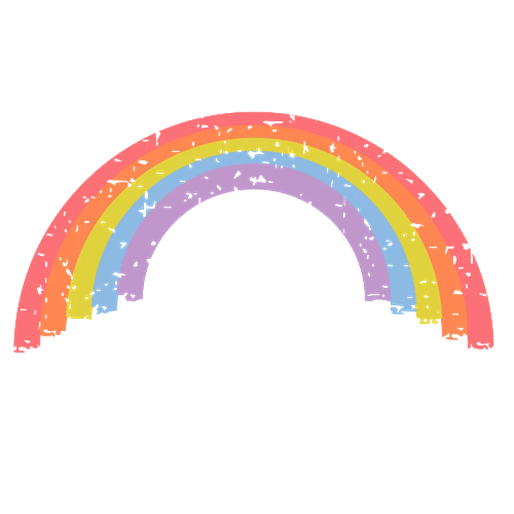 Distressed Rainbow