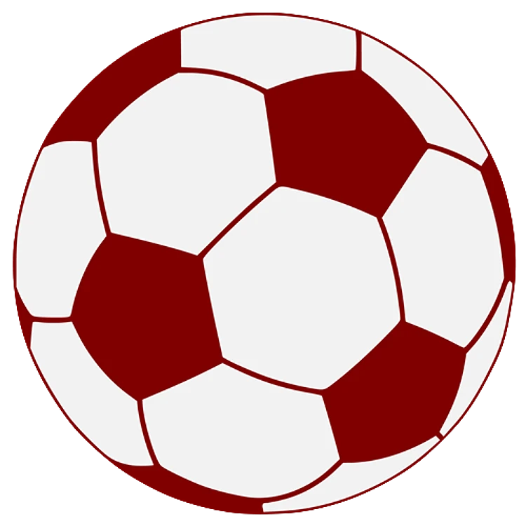 Red Soccer Ball