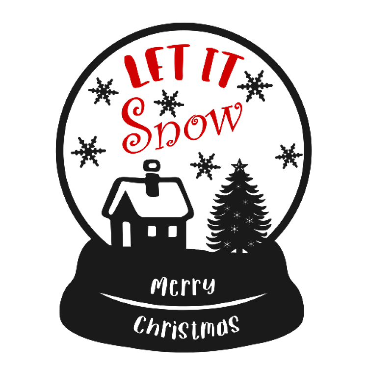Let It Snow Globe