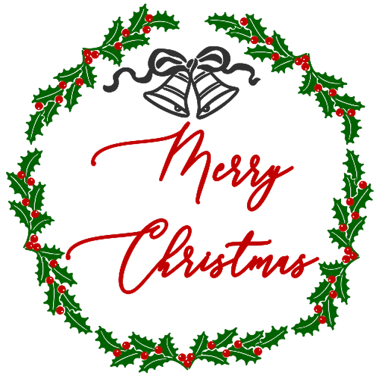 Merry Christmas Wreath