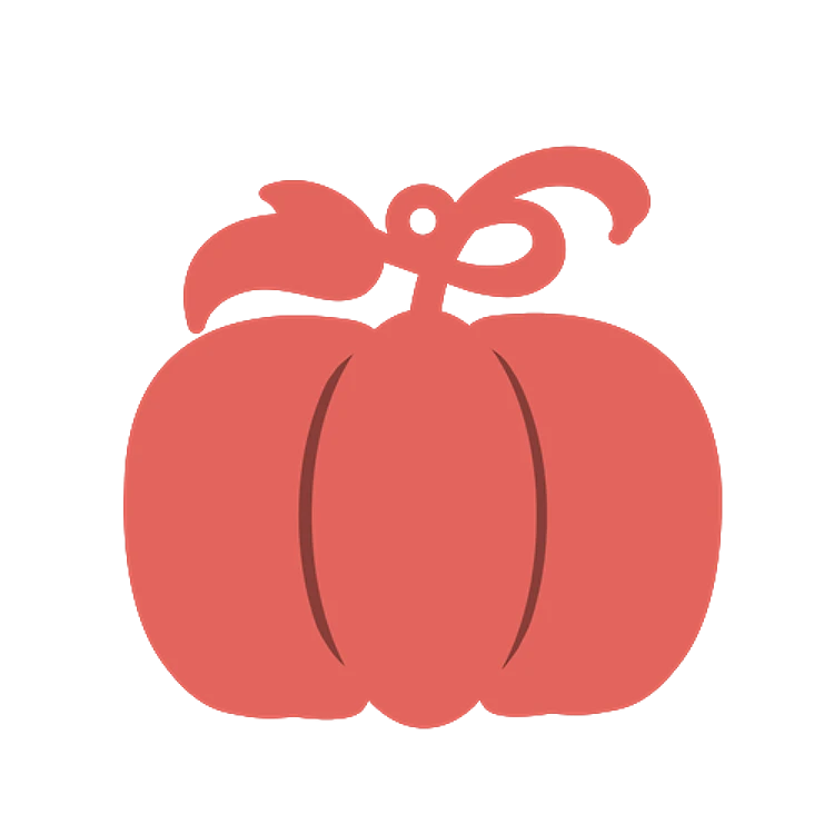 Pumpkin Earring Pendant