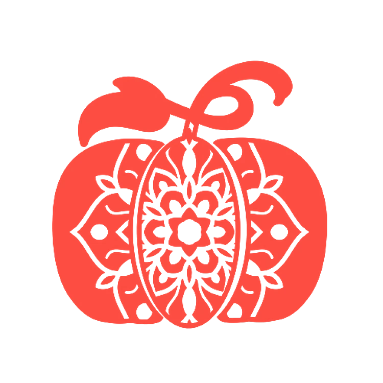 Pumpkin Mandala