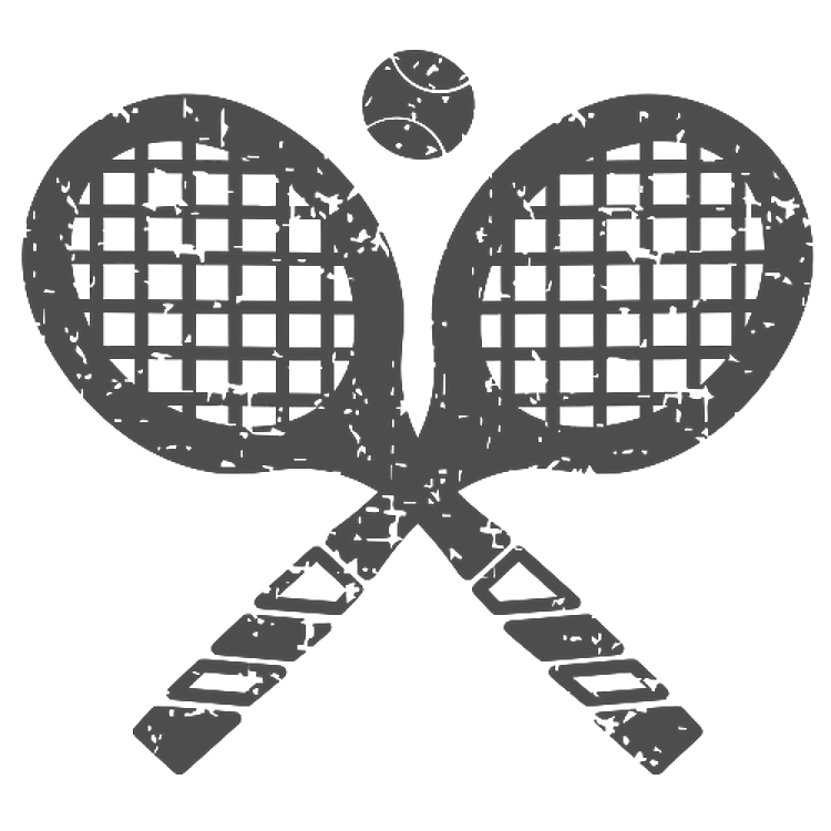Distressed Tennis Rackets