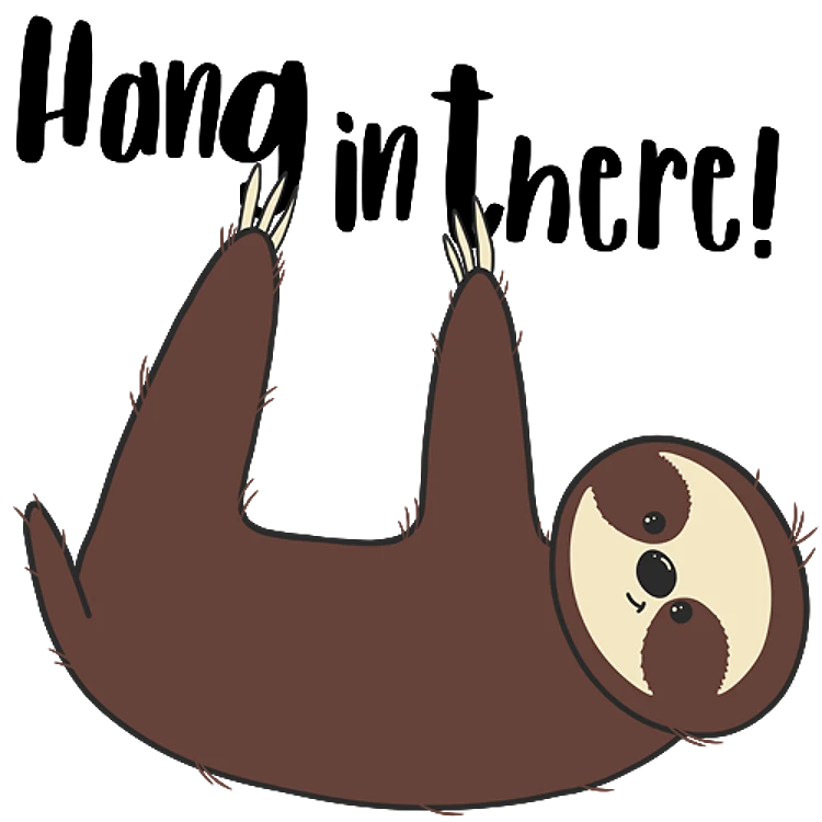 Hang In There Sloth
