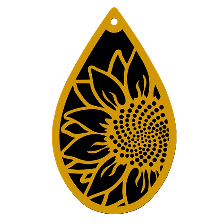 Sunflower Earring