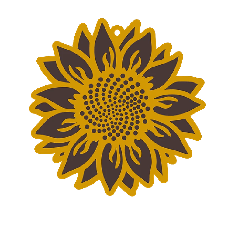 Blooming Sunflower Earring