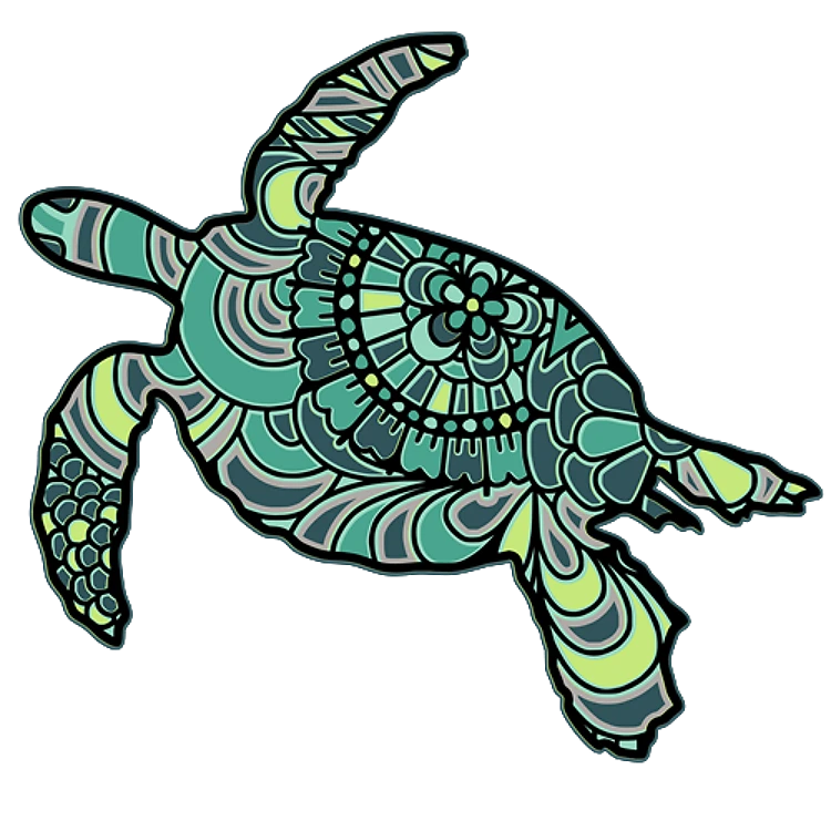 Mandala Sea Turtle