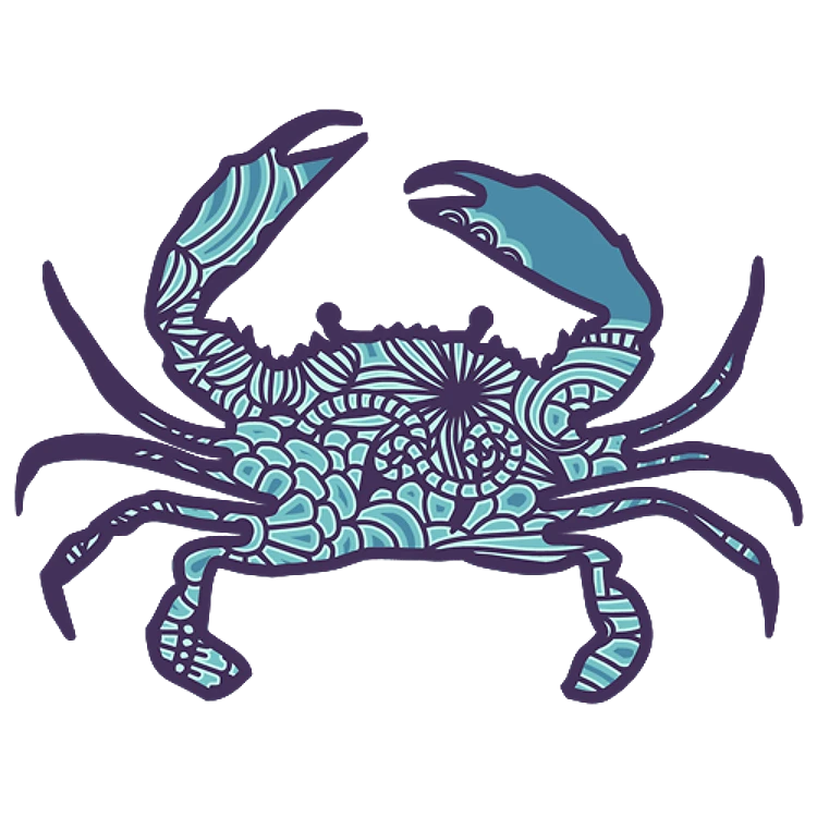 Mandala Crab