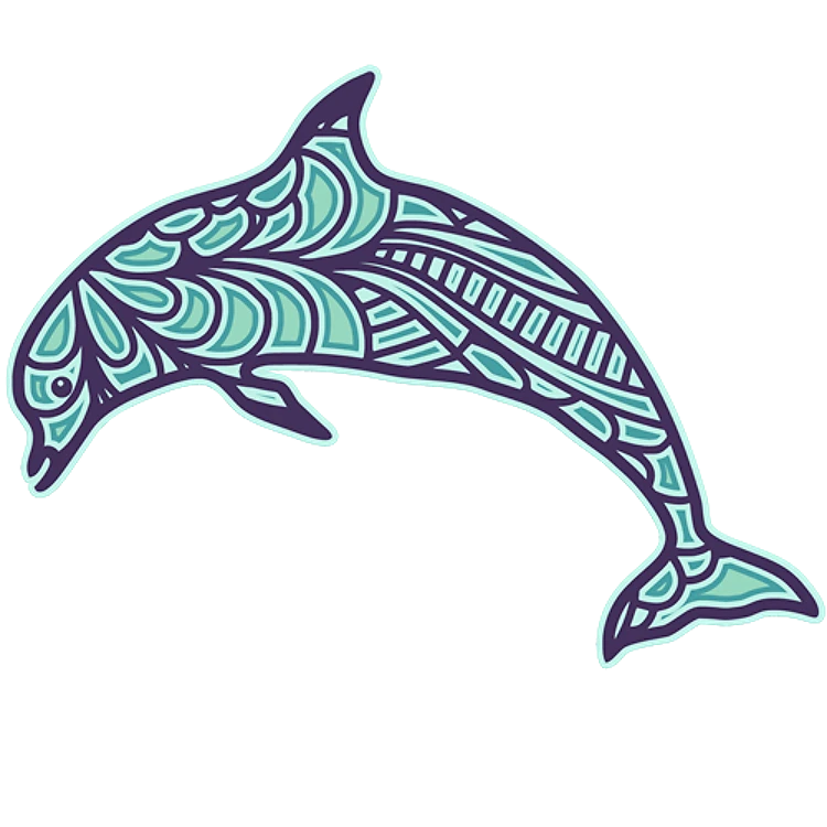 Mandala Dolphin
