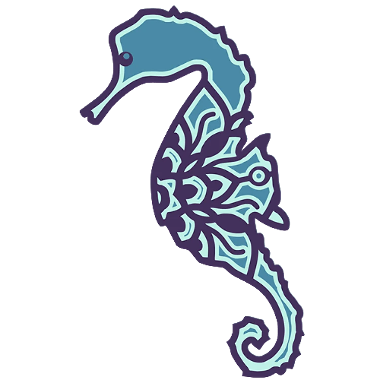 Mandala Seahorse