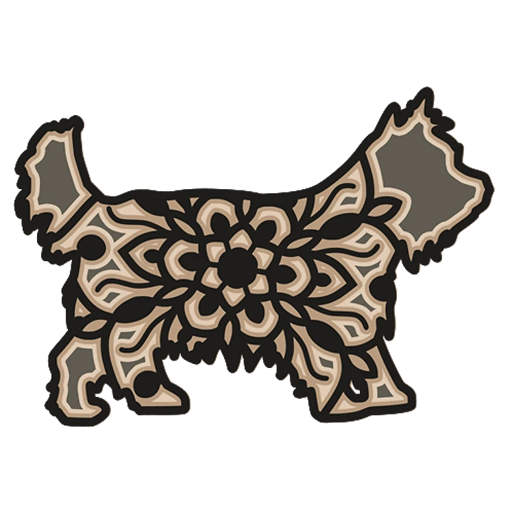 Mandala Yorkie