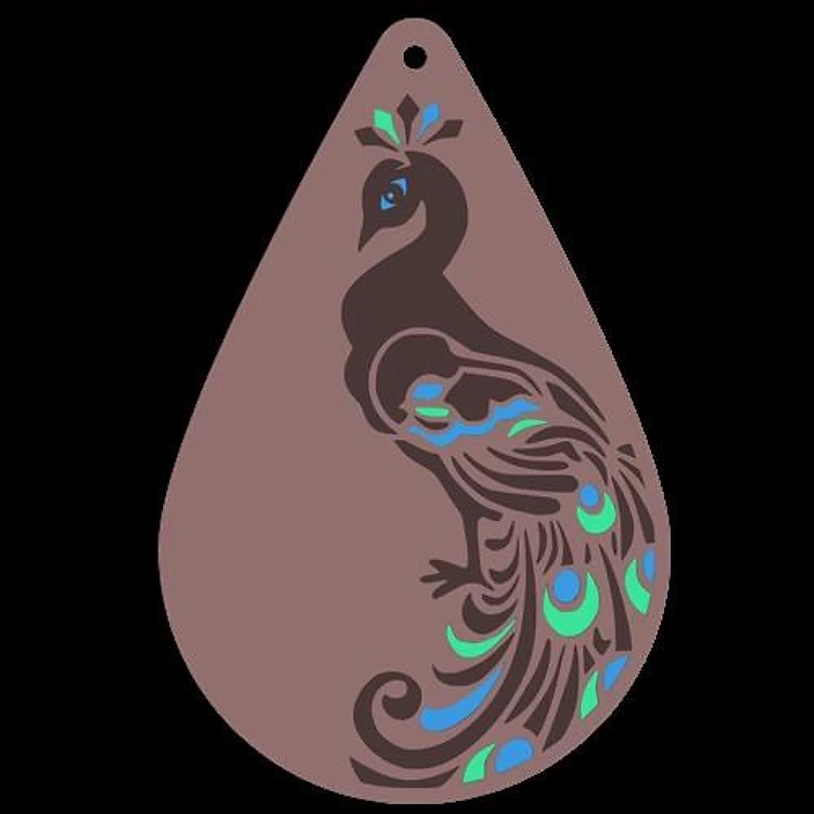 Teardrop Peacock