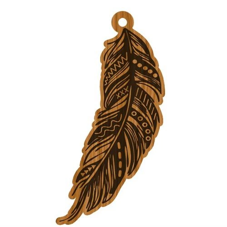 feather earrings