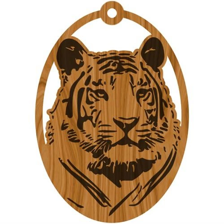 tiger earrings