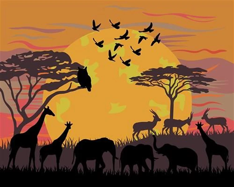 Safari Scene