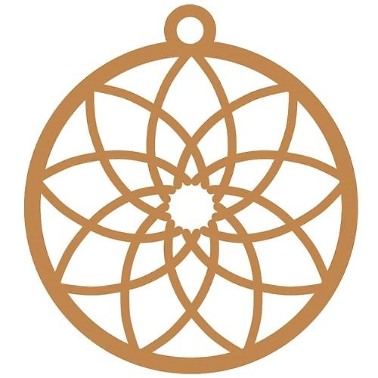 Mandala Earring
