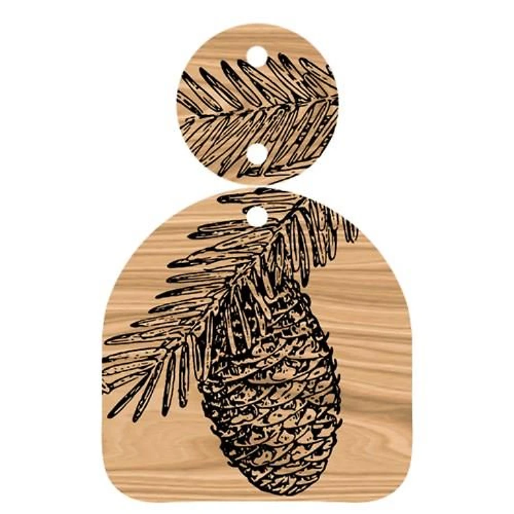 Pine Cone Earring