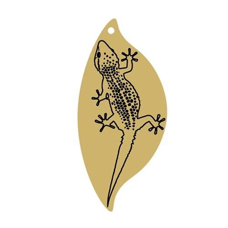 Gecko Earrings