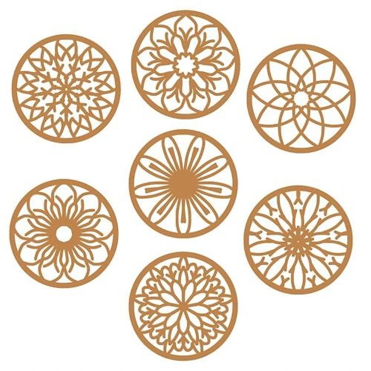 Mandala Coasters 1