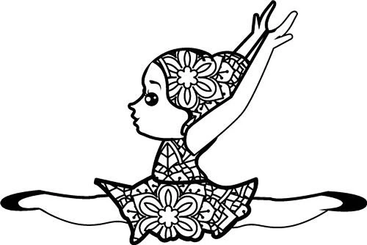 Mandala Ballet Leap