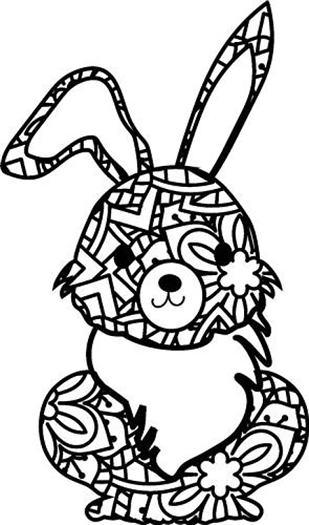 Mandala Bunny