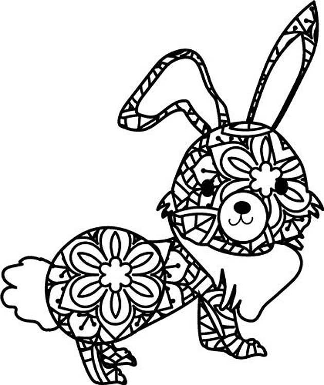 Mandala Rabbit