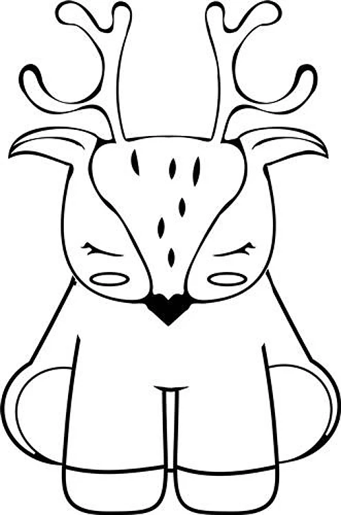 Deer Outline