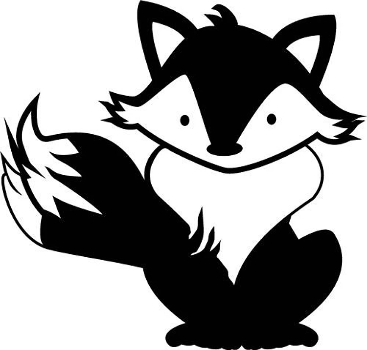 Sitting Fox