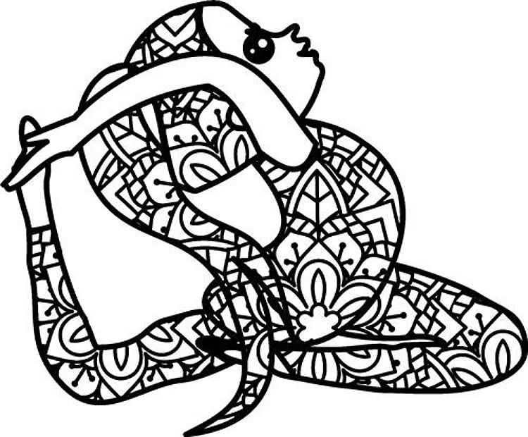Mandala Yoga Girl