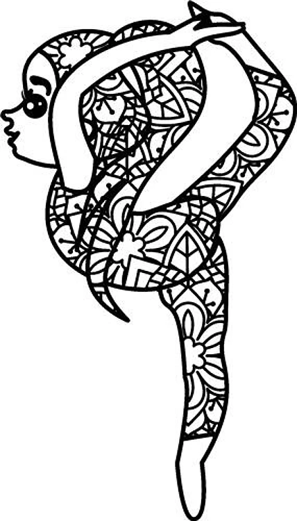 Mandala Girl Yoga