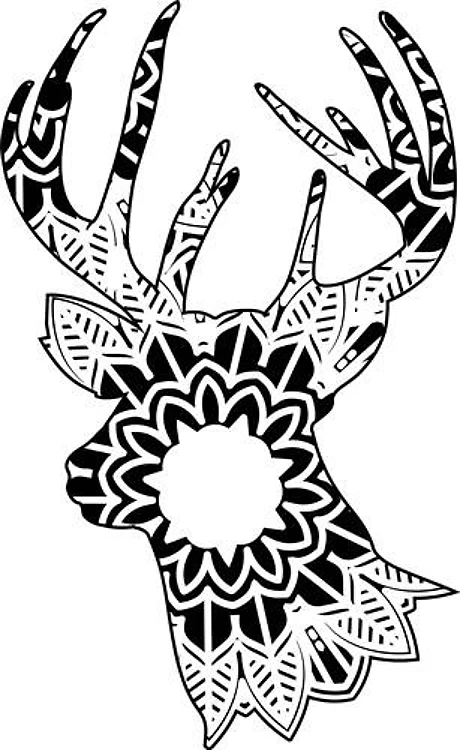 Deer Mandala