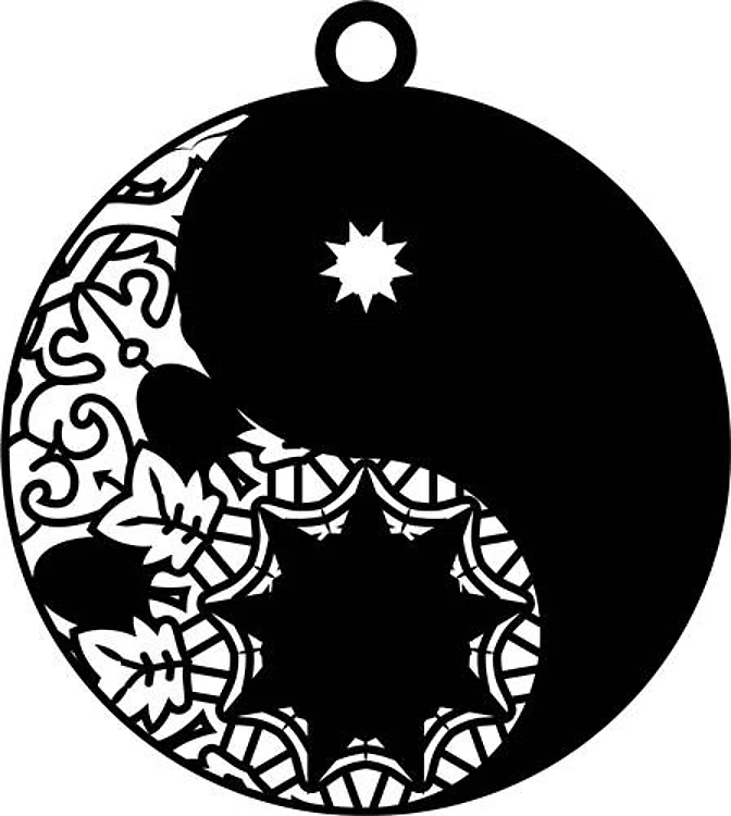 Yin Yang Earring
