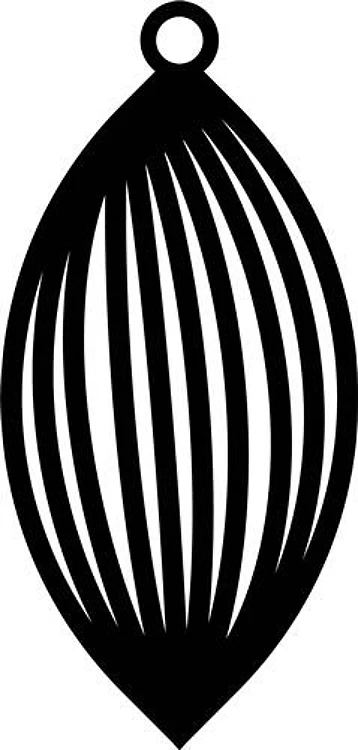 Oval Earring