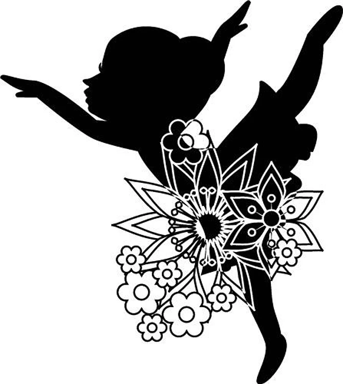 Floral Ballerina