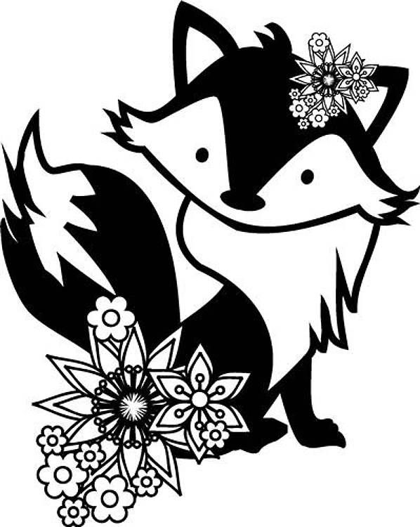 Floral Fox