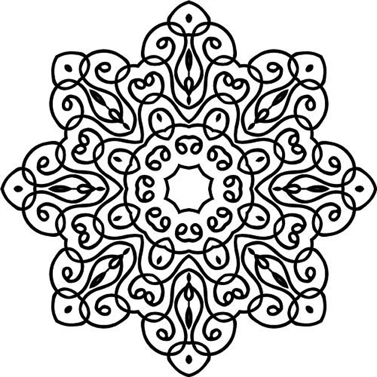 Swirly Mandala