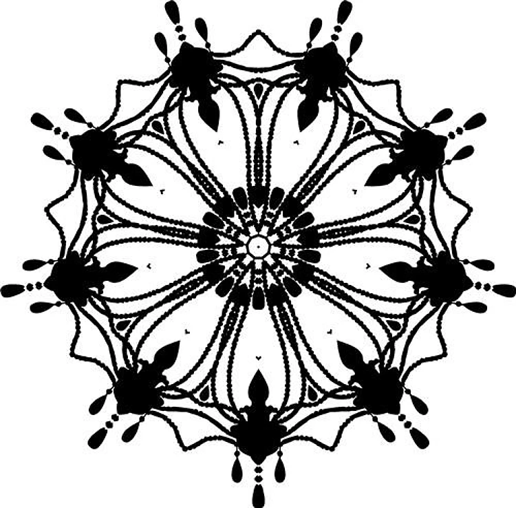 Splatter Mandala
