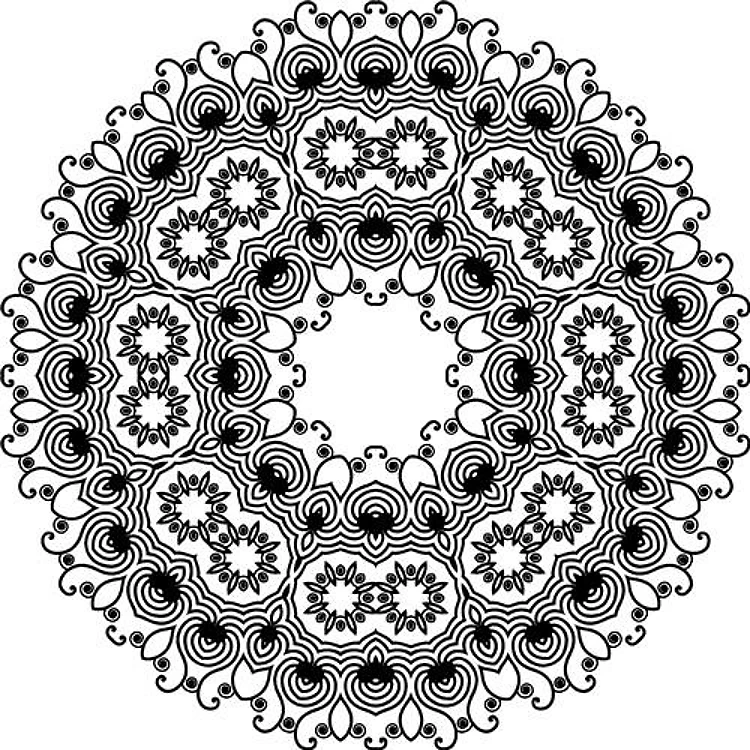 Detailed Mandala