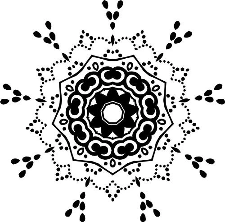 Mandala Snowflake